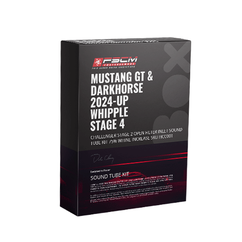 2024-UP Mustang GT and Darkhorse Whipple STAGE 4 Inlet path SOUND