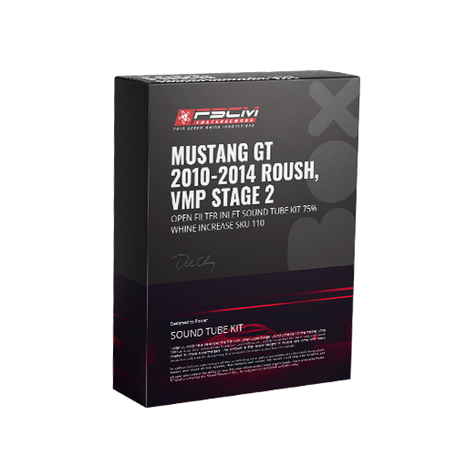 MUSTANG GT 2010-2014 ROUSH, VMP STAGE 2 OPEN FILTER INLET SOUND