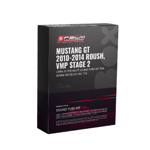 MUSTANG GT 2010-2014 ROUSH, VMP STAGE 2 OPEN FILTER INLET SOUND