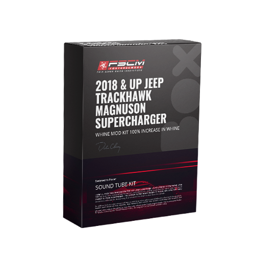 2018 & UP JEEP Trackhawk Magnuson Supercharger whine mod kit 100% increase in whine SKU THM23