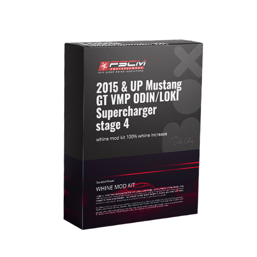 2015 & UP Mustang GT VMP ODIN/LOKI Supercharger stage 4 whine mod kit 100% whine increase SKU VMP003
