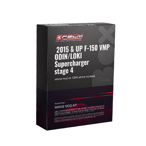 2015 & UP F-150 VMP ODIN/LOKI Supercharger stage 4 whine mod kit 100% whine increase SKU VMP005