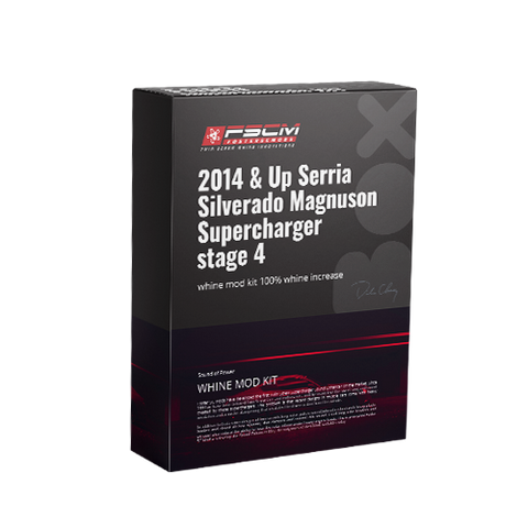 2014 & Up Sierra/Silverado Magnuson Supercharger stage 4 whine mod