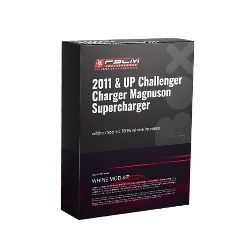 2011 & UP Challenger/Charger Magnuson Supercharger whine mod kit 100% increase in whine SKU HCM005
