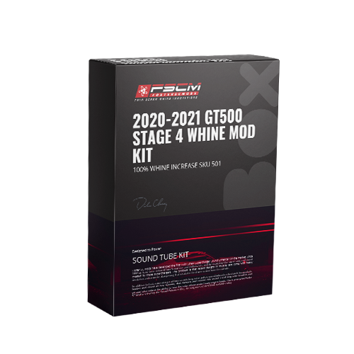 2020 & UP GT500 STAGE 4 WHINE MOD KIT 100% WHINE INCREASE SKU 501
